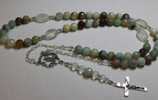 Make a rosary in one of the classes at The Twisted Bead & Rock Shop.