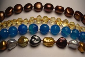 Learn the art of pearl knotting in classes at The Twisted Bead & Rock Shop