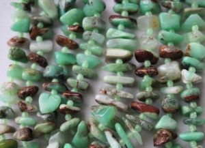 These green chrysoprase are perfect for a spring jewelry project.