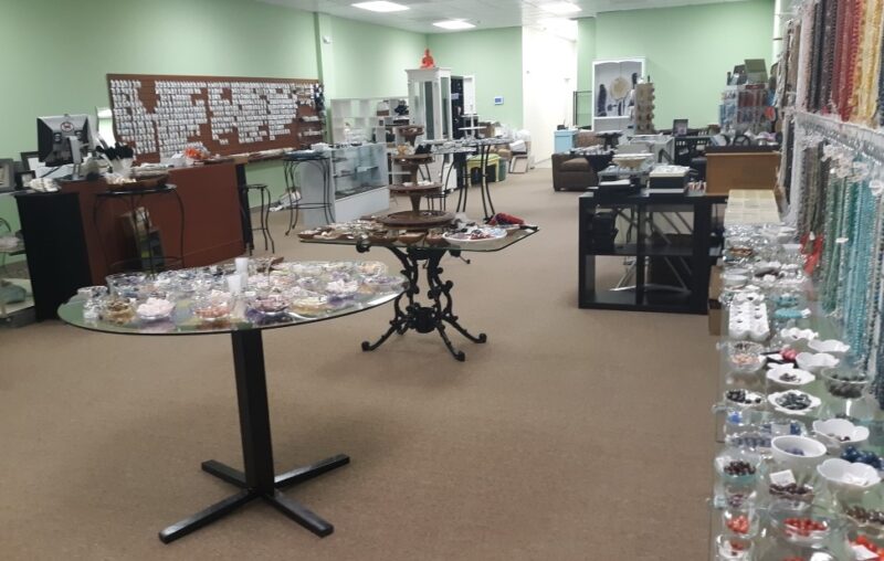 The Twisted Bead & Rock Shop healing crystal paradise