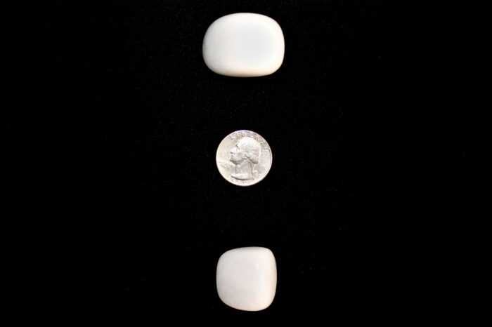 White Jade Crystal tumbled stone