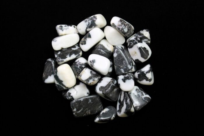 Zebra Jasper Crystal tumbled stone