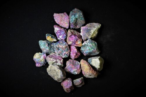 Chalcopyrite Crystal rough stone