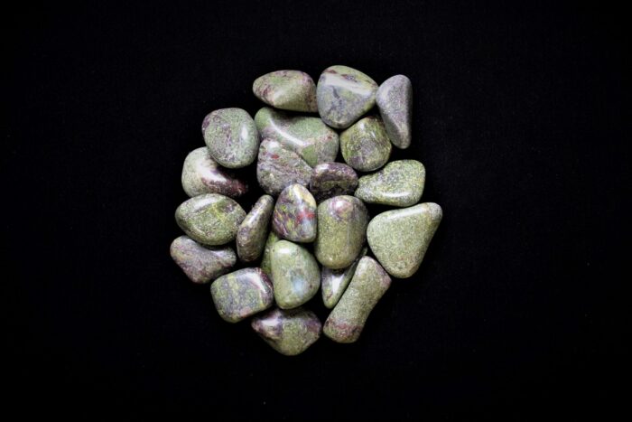 Dragon Blood Stone Crystal tumbled stone