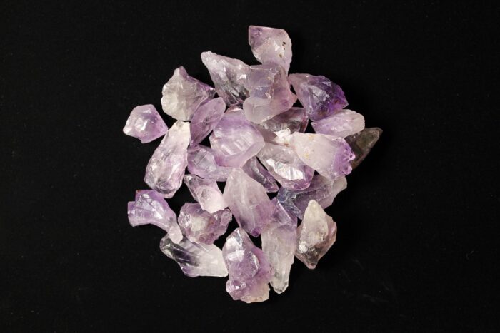 Amethyst Point Crystal rough stone