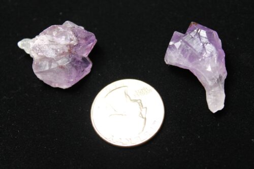 Amethyst point size