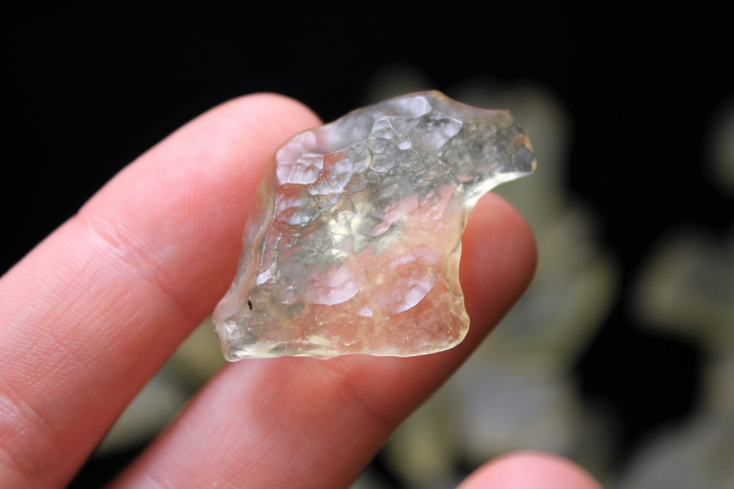 Libyan Desert Glass Crystal Rough Stone The Twisted Bead Rock Shop