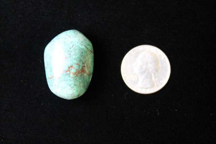 Chrysocolla Crystal tumbled stone - Image 2