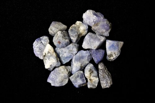Tanzanite Crystal Rough stone