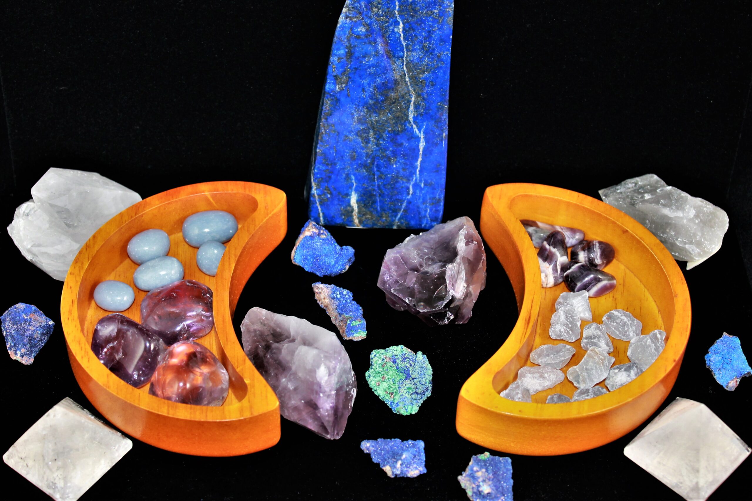 crystal assortment for crystal journey workshop