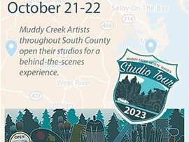 muddy creek artists guild studio tour