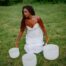 mis moon playing crystal singing bowls