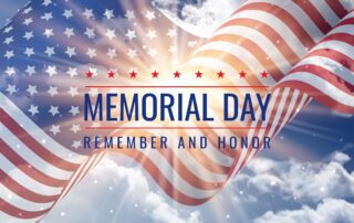 memorial day picture of flag and remeber and honor