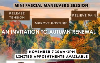 Fascial Manuevers with Teresa Harding event flyer
