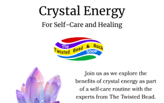 crystal energy worshop with wyrd bookstore